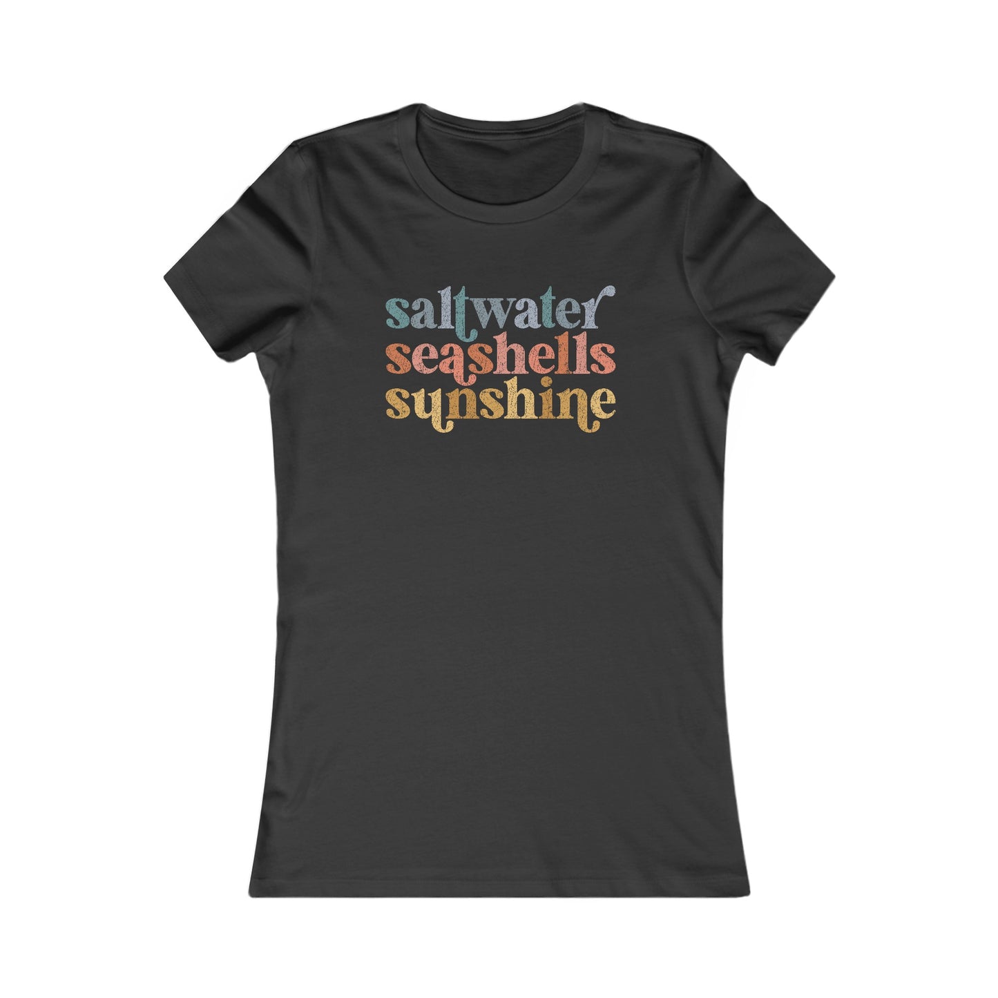 Saltwater Seashells Sunshine Women's Tee