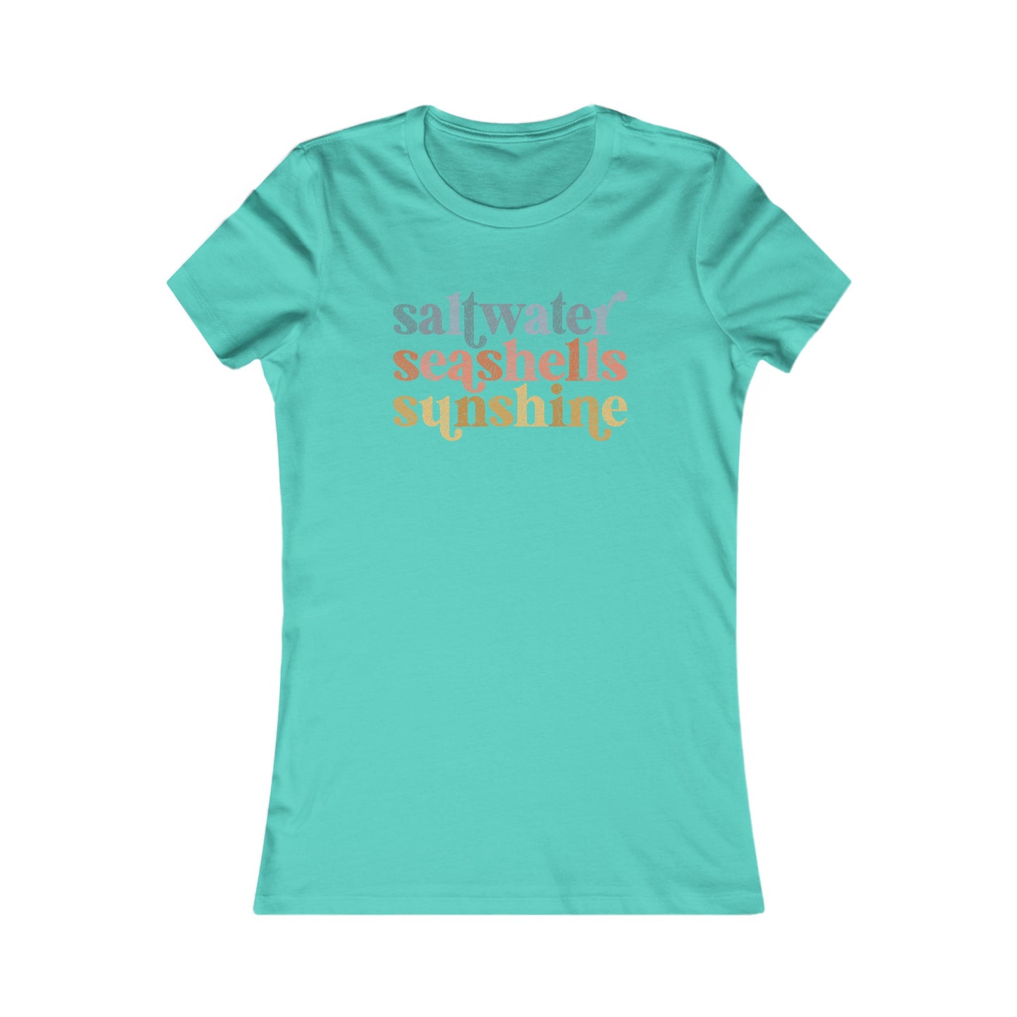 Saltwater Seashells Sunshine Women's Tee